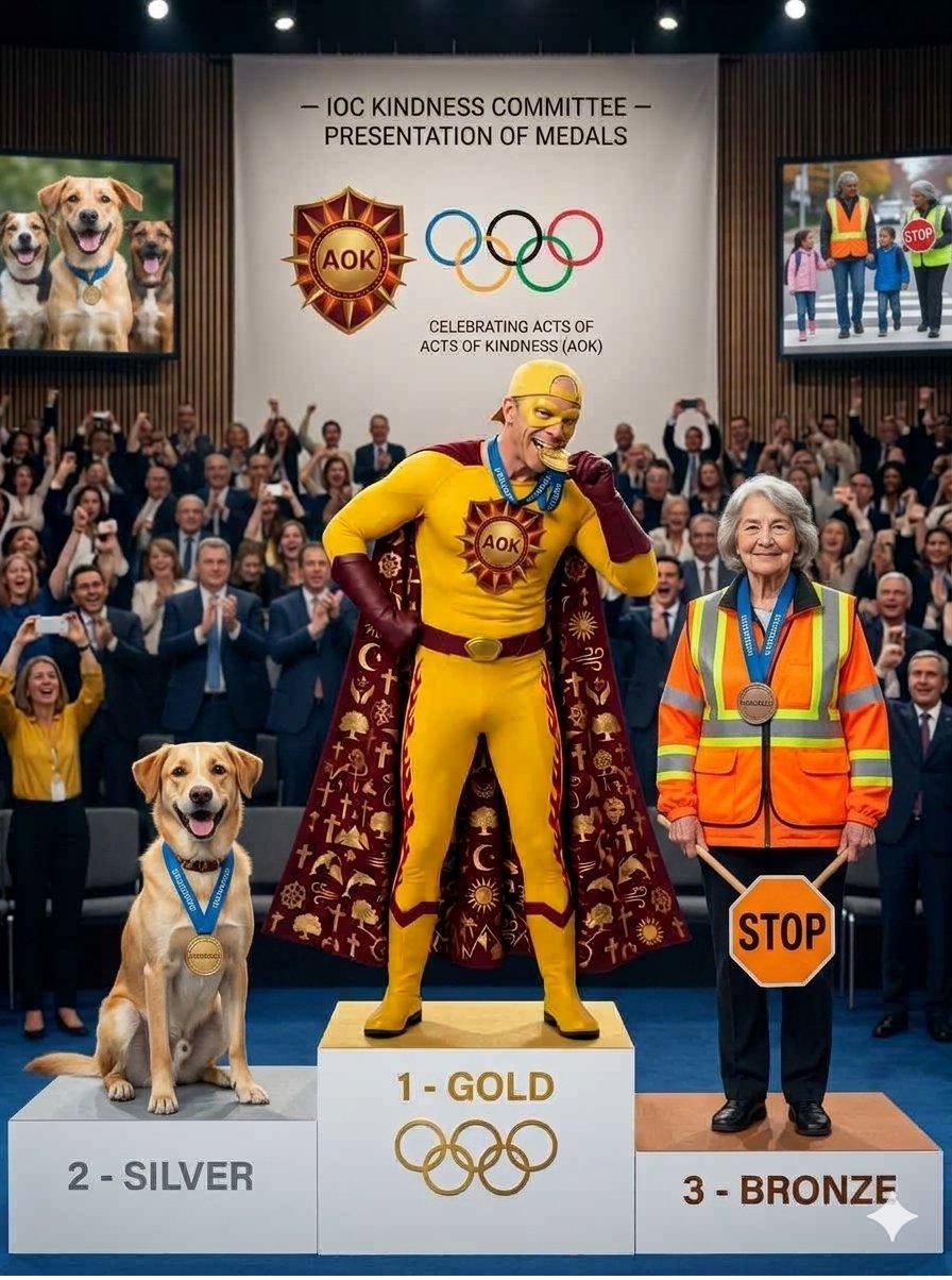 IOC Kindness Committee gold medal