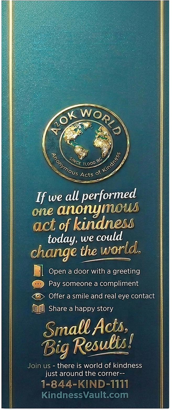 AOK World door hanger
