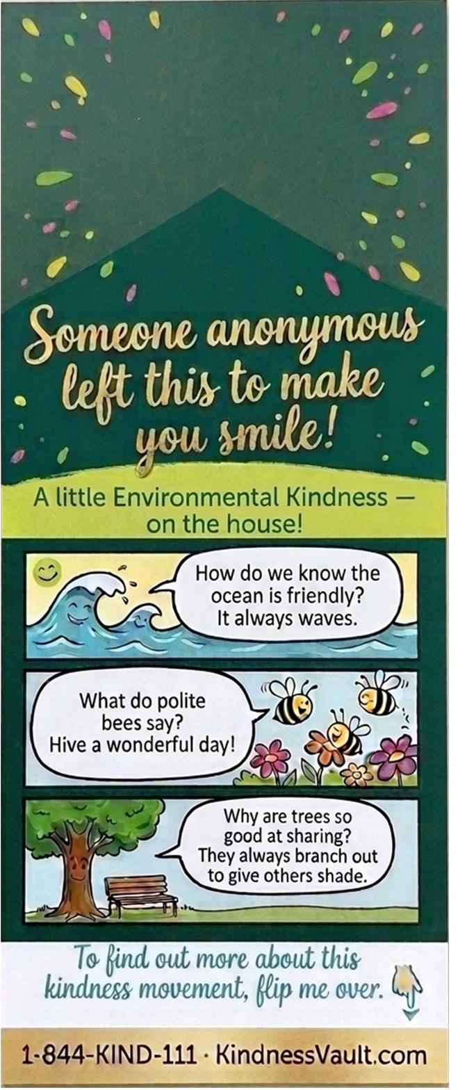 The joke door hanger